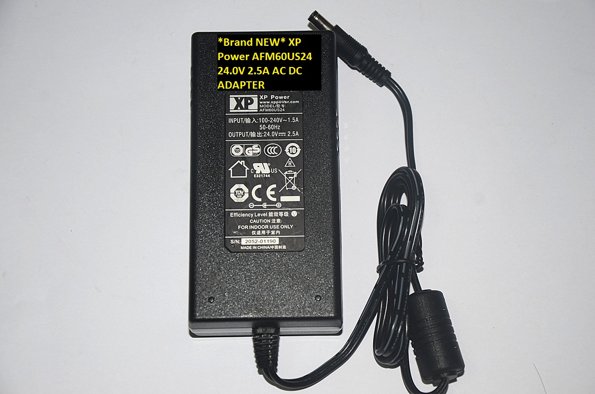 *Brand NEW* XP Power 24.0V 2.5A AC DC ADAPTER AFM60US24